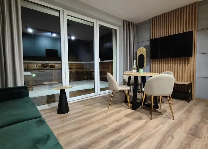 Appartement Black Hill Pod Zielencem Aurora Gold Nr3 Z Sauna Duszniki Zdrój
